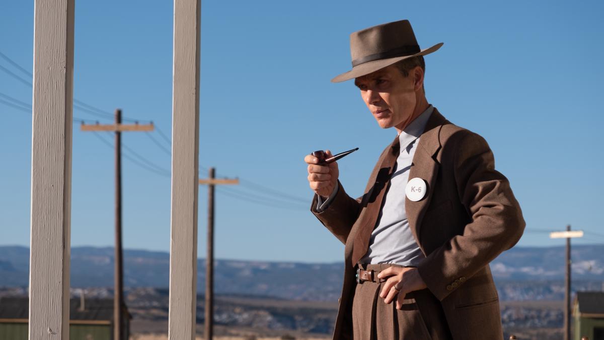 Cillian Murphy in una scena di Oppenheimer. critcs