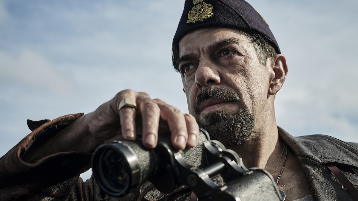 Pierfrancesco Favino in Comandante di Edoardo De Angelis, presentato a Venezia 80