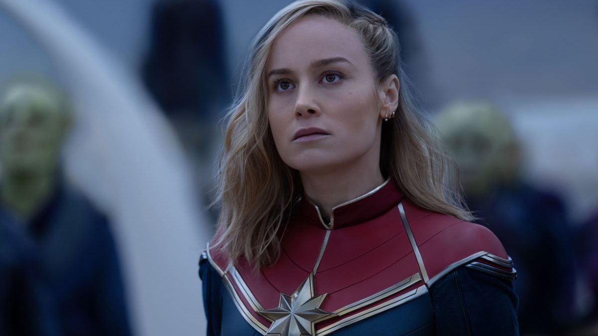 Brie Larson nel film The Marvels