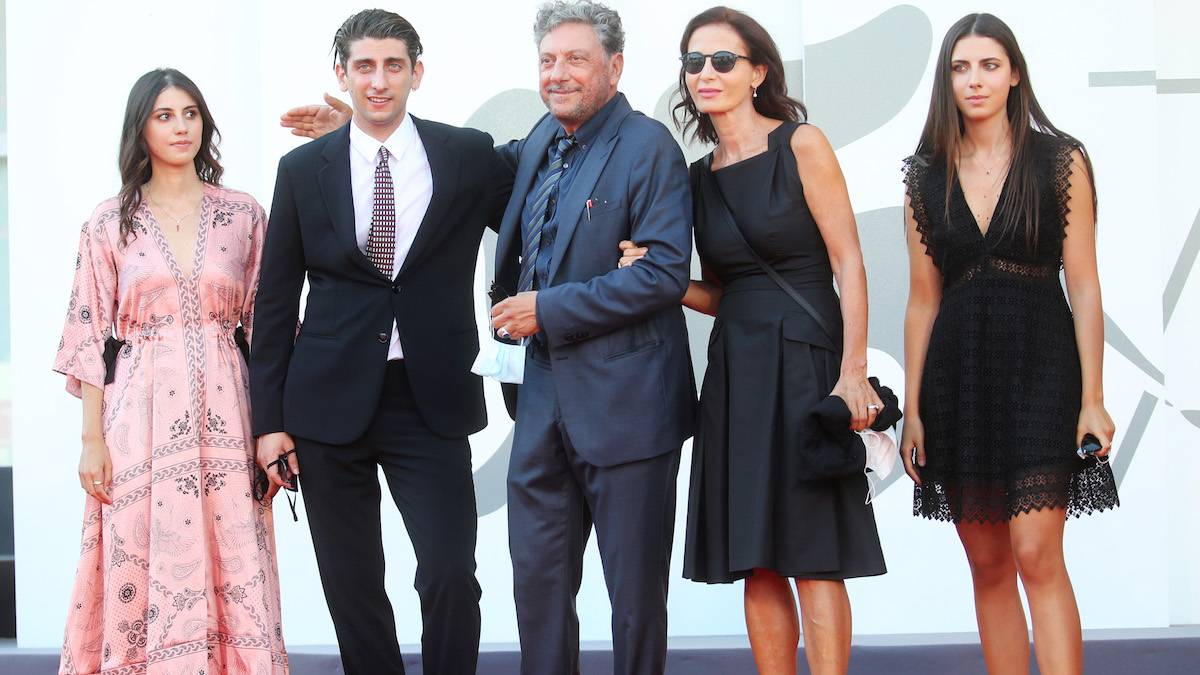 Maria Castellitto, Pietro Castellitto, Sergio Castellitto, Margaret Mazzantini and Anna Castellitto