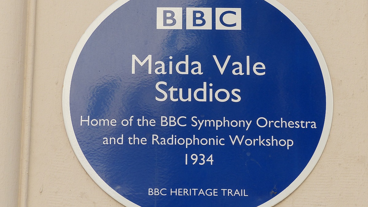 Insegna dei Maida Vale Studios, ora acquisiti da Hans Zimmer