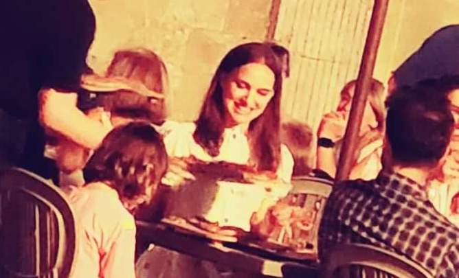 Natalie Portman a Magliano in Toscana