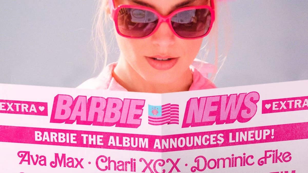 Un dettaglio della colonna sonora di Barbie