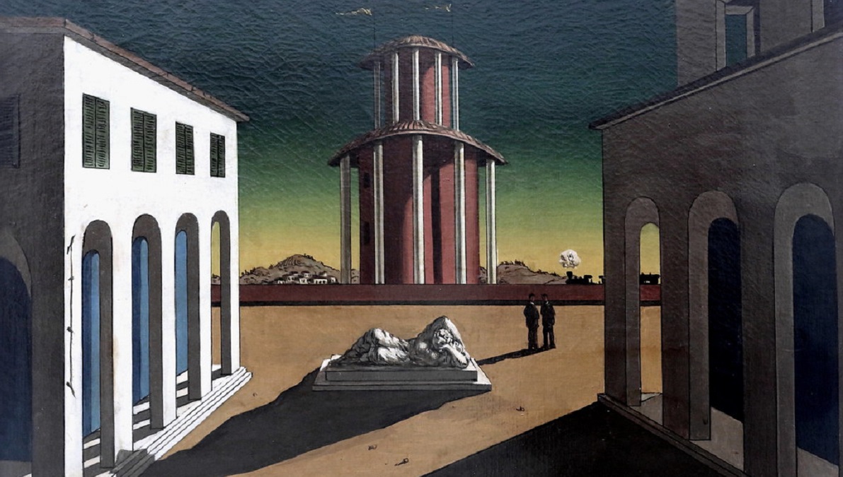 Piazza d'Italia Metafisica, Giorgio De Chirico