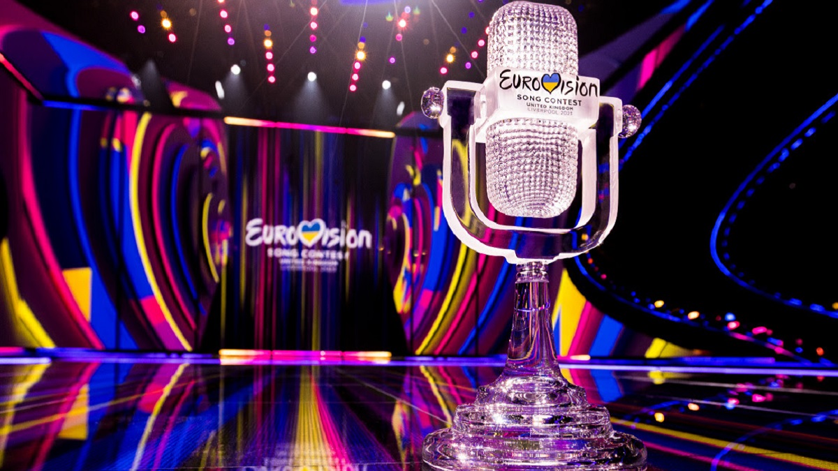 Il trofeo dell'Eurovision Song Contest