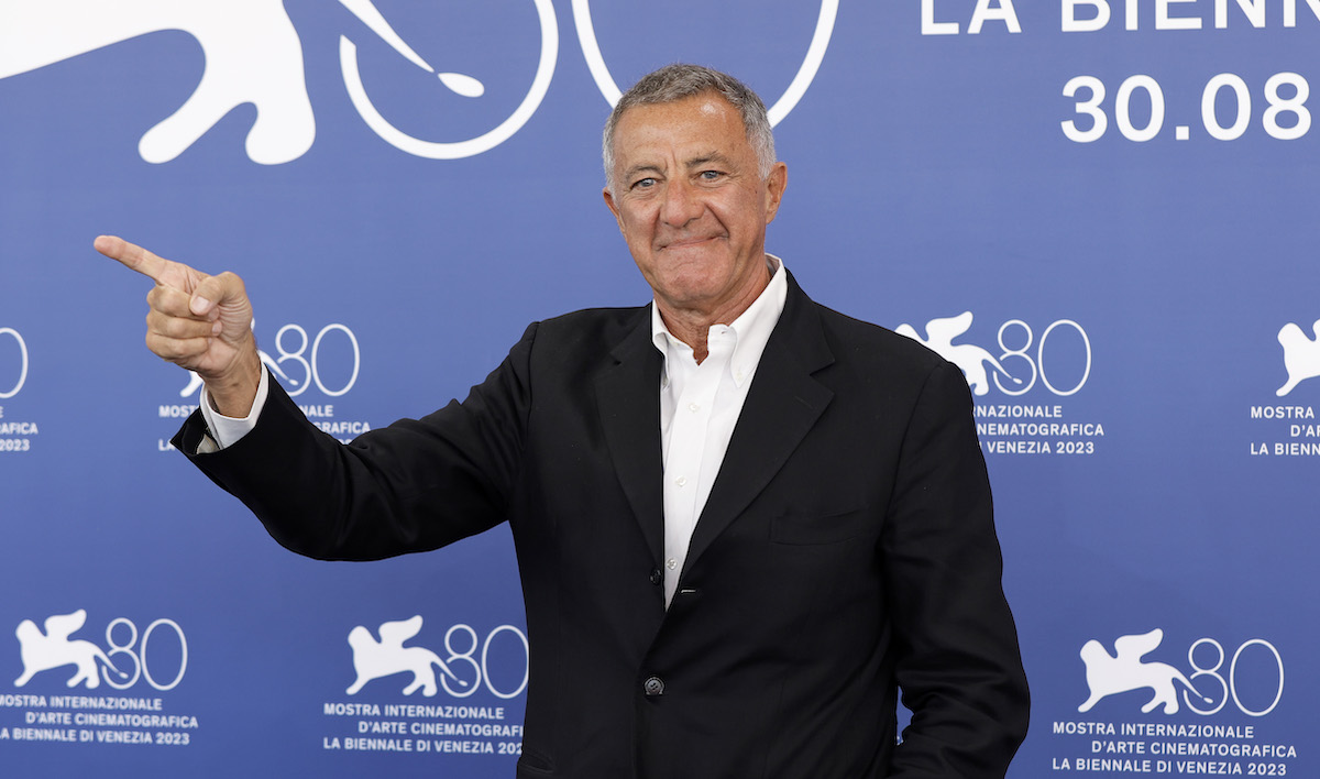 Luca Barbareschi al photocall di The Palace a Venezia 80