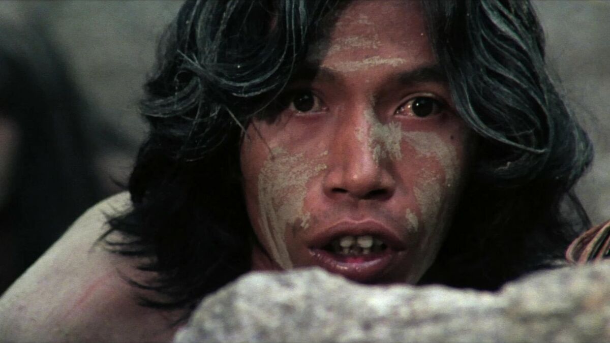 Una scena da Ultimo mondo cannibale, di Ruggero Deodato (1977)