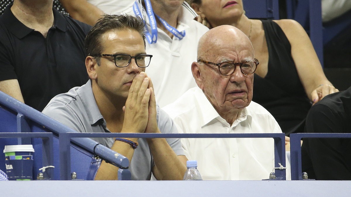 Rupert Murdoch e Lachlan Murdoch