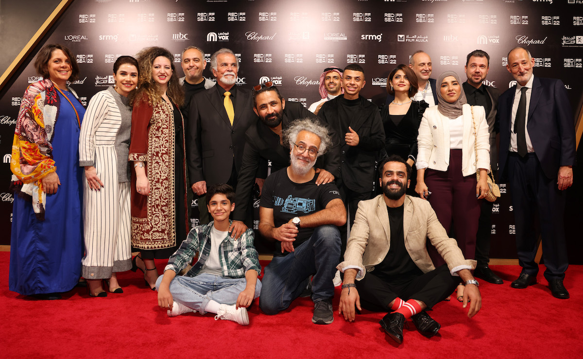 I cast di Sattar e di Hanging Gardens al Red Sea International Film Festival a Gedda (dicembre 2022)