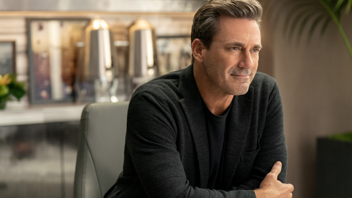 Jon Hamm nella terza stagione di The Morning Show