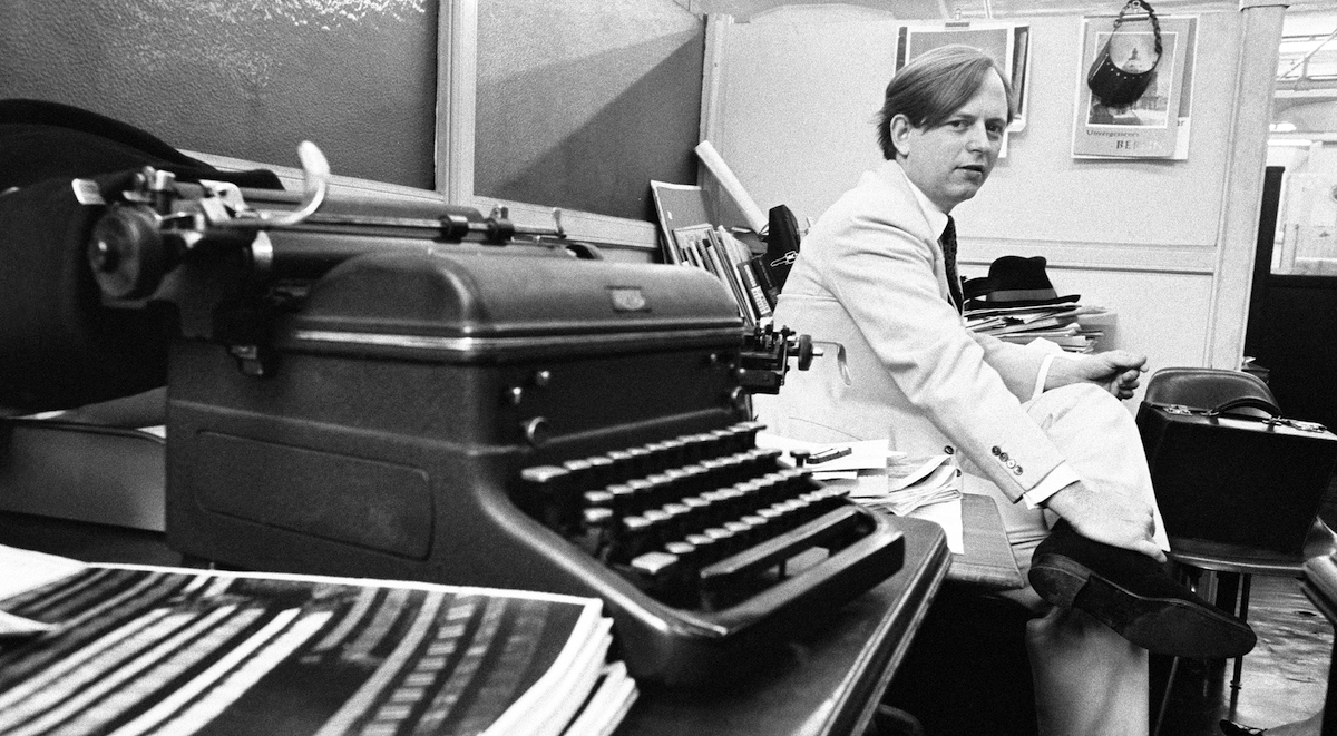 Tom Wolfe in un ritratto realizzato a New York nel 1965