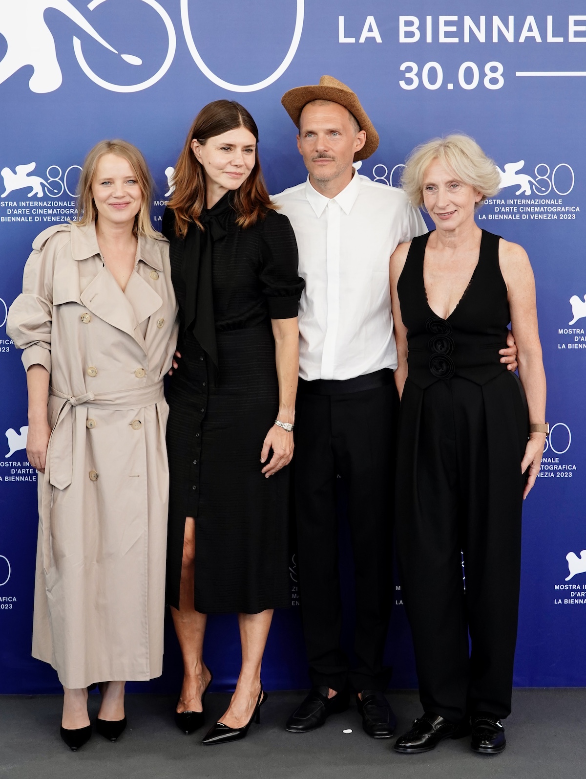 Il cast e i registi del film, courtesy of Lucia Sabatelli