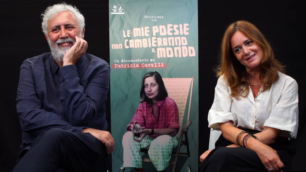 Francesco Piccolo e Annalena Benini, registi di Le mie poesie non cambieranno il mondo