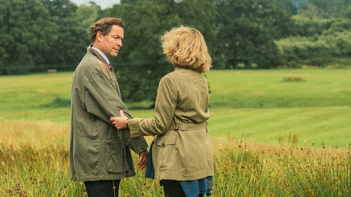 Dominic West e Olivia Williams in The Crown (Netflix)