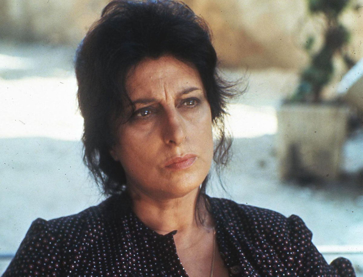 Anna Magnani in un momento di Correva l’anno di grazia 1870… di Alfredo Giannetti (1972)