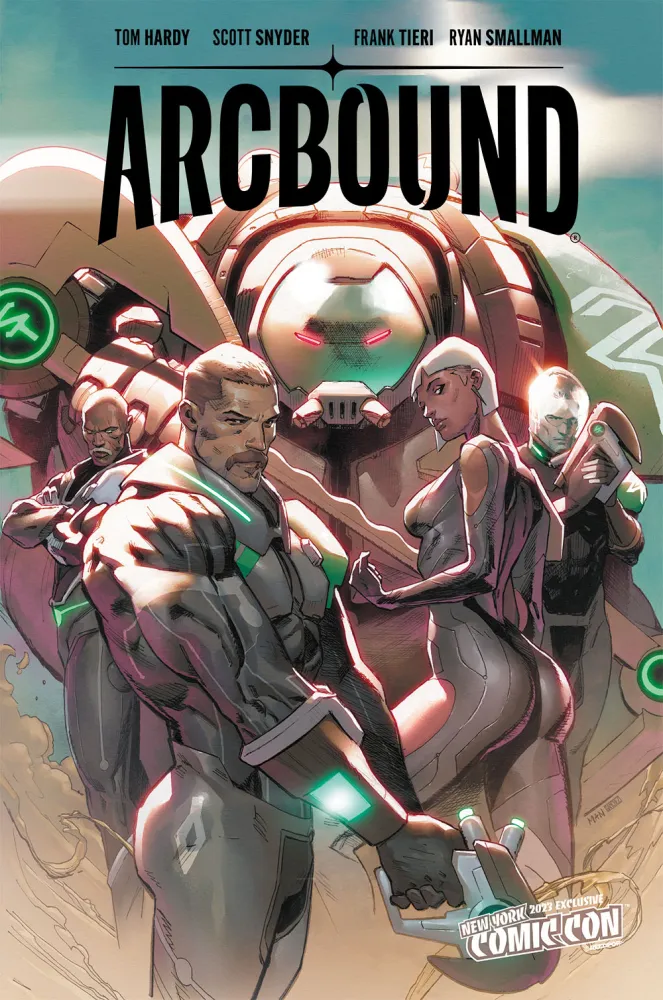 Arcbound, di Clay Maan. Fumetto scritto con Tom hardy