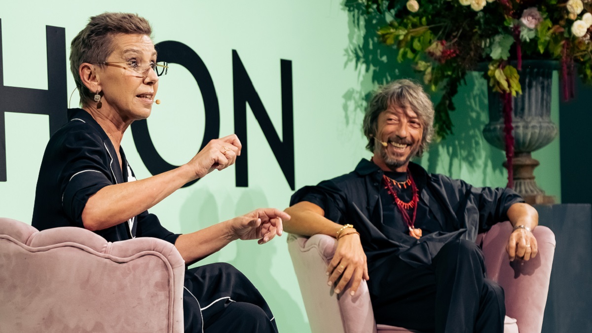 Concita De Gregorio e Pierpaolo Piccioli in dialogo al Vogue Forces of Fashion di Roma