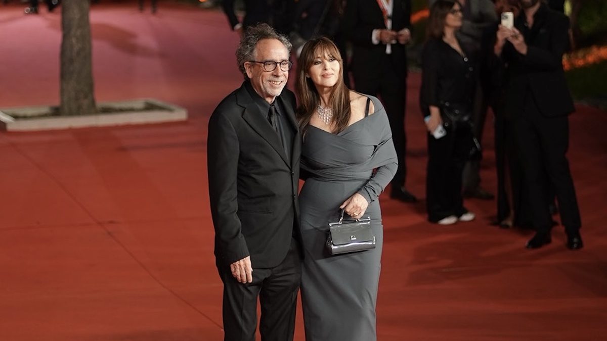 Monica Bellucci e Tim Burton, Festa del Cinema di Roma 18, 2023