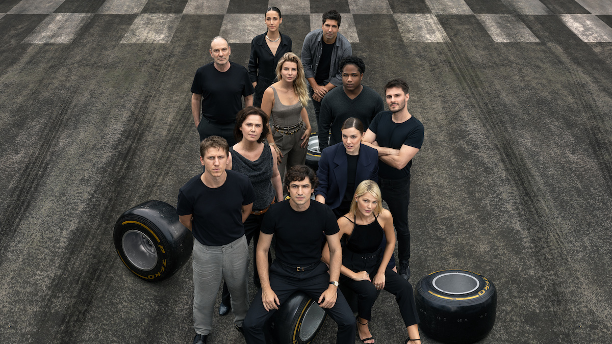 Il cast di Senna