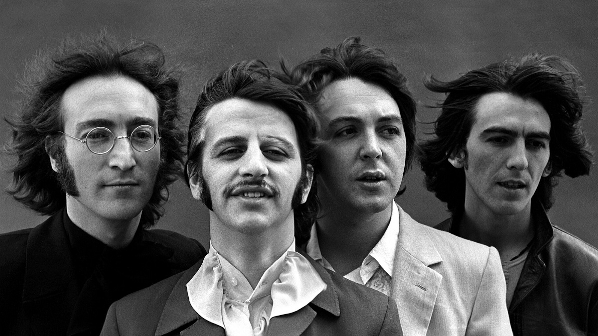 I Beatles in uno scatto del 1968