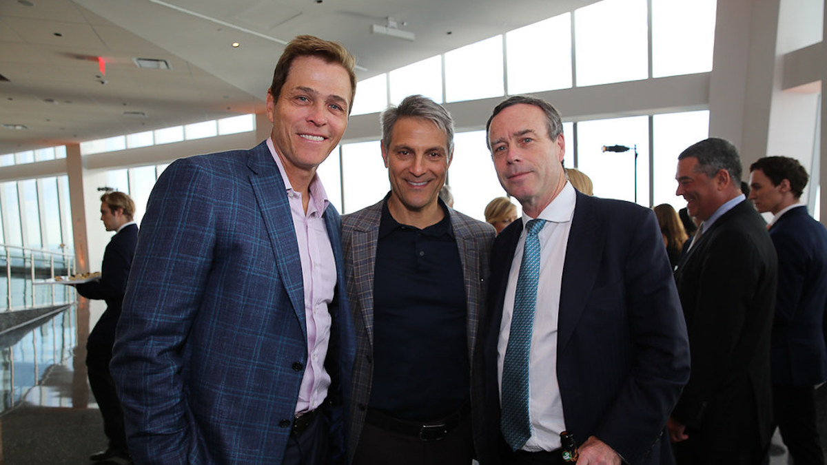 Patrick Whitesell, Ari Emanuel, Lionel Barber