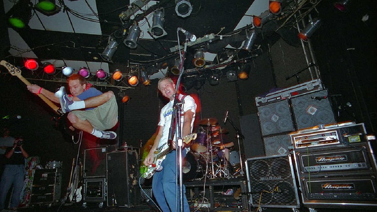 I Blink-182 in concerto nel 1996
