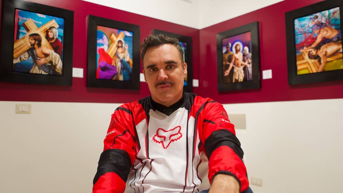 David LaChapelle alla Galleria Deodato Art per la mostra Stations of the Cross