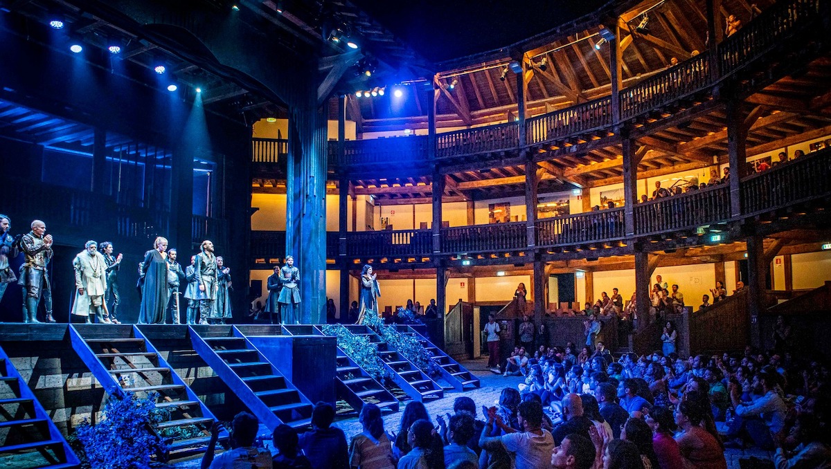 Il Globe Theatre prima della chiusura