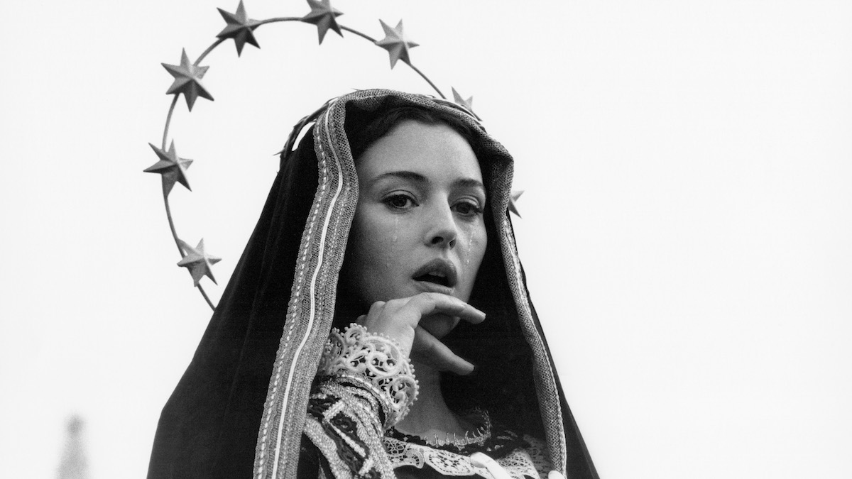 Monica Bellucci in una scena di Malena di Giuseppe Tornatore
