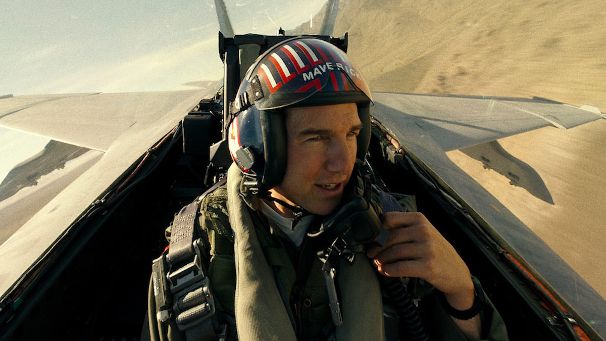 Una scena di Top Gun: Maverick