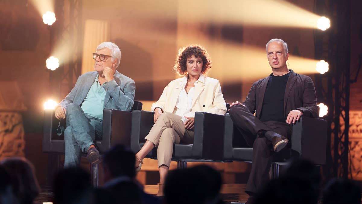 Valeria Golino, Antonio Scurati e Giancarlo Del Cataldo