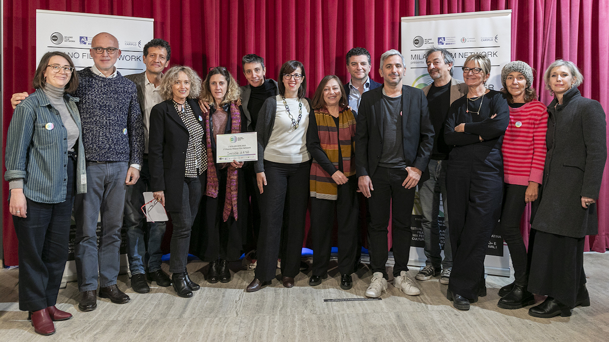 Adele Tulli e la giuria del premio L'atelier 2023, Milano film network