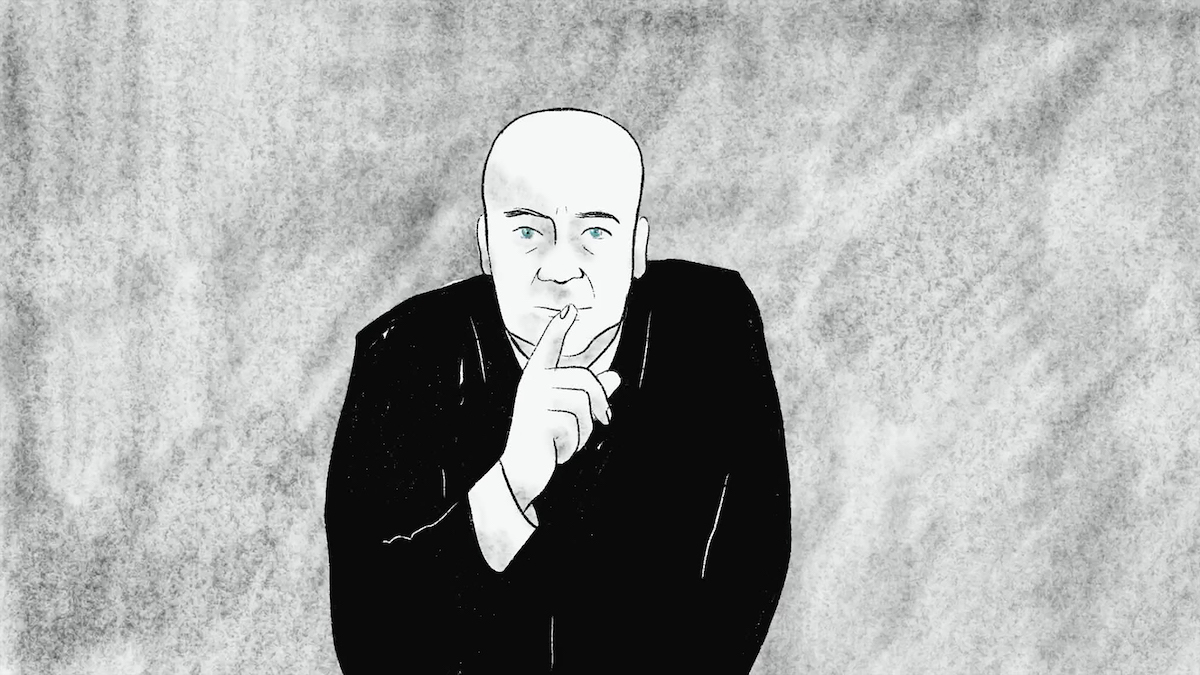 Una delle animazione del collettivo di fumettiste Calico Jack per il film Enigma Rol