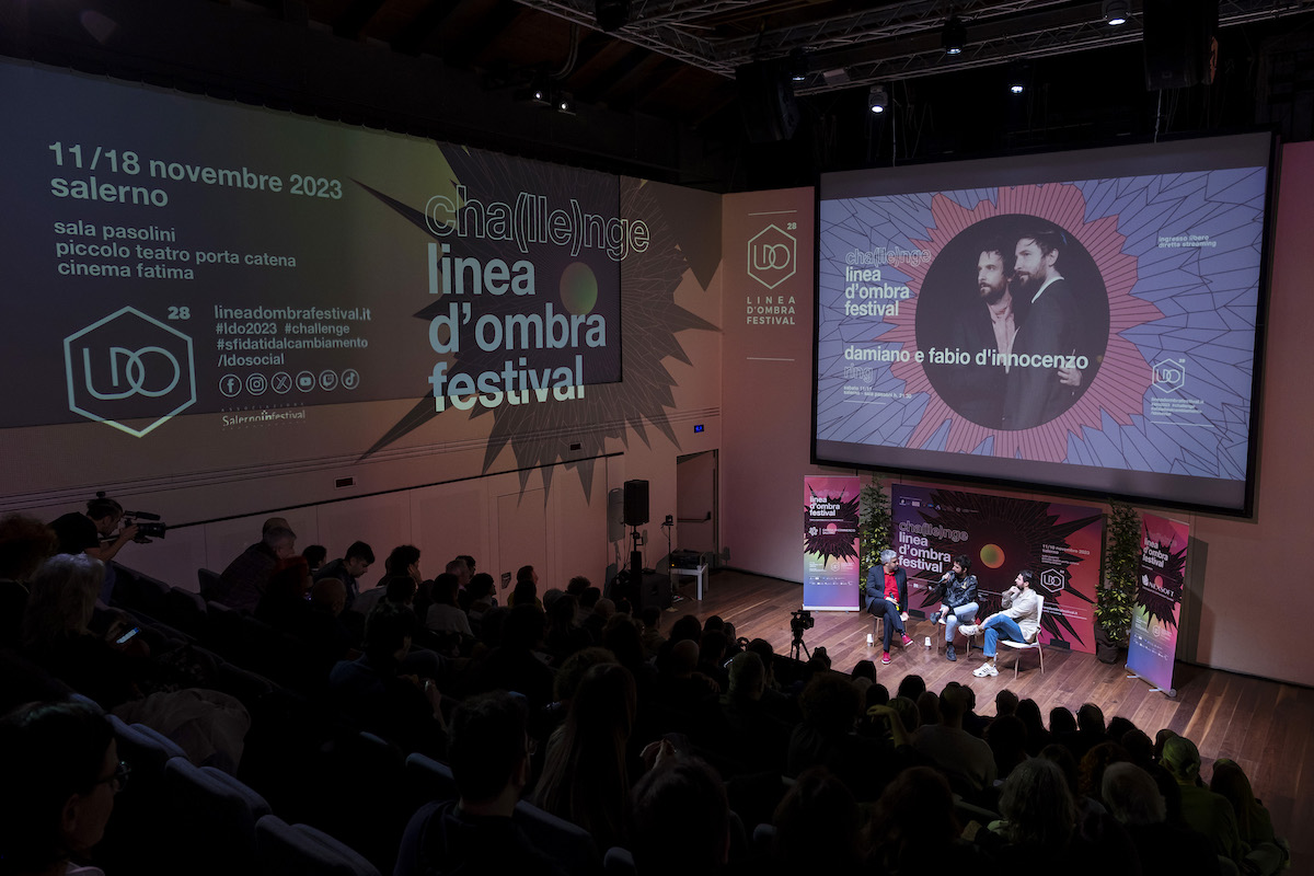 L'incontro inaugurale della 28esima edizione del Linea D'Ombra festival di Salerno con i Fratelli D'Innocenzo