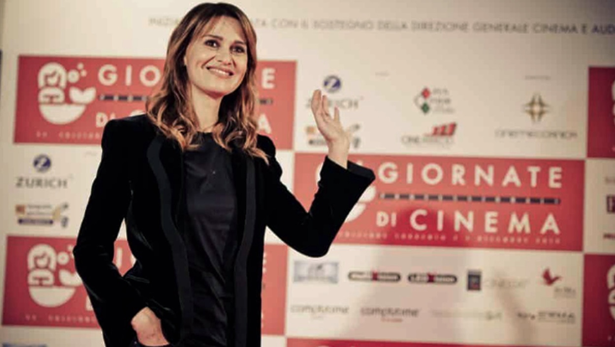 Paola Cortellesi alle Giornate Professionali di Cinema di Sorrento - Biglietto d'oro