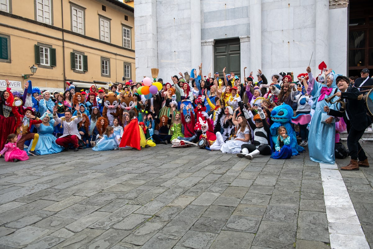 Parata Principesse Disney a Lucca Comics