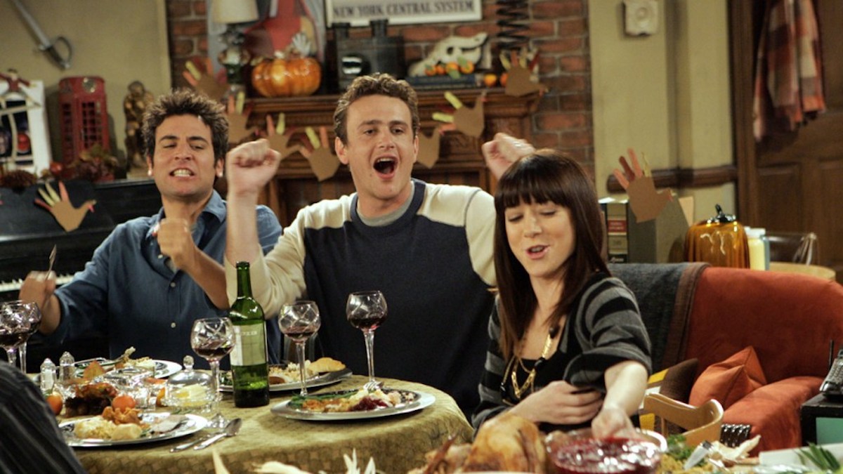 Una scena di How I Met Your Mother