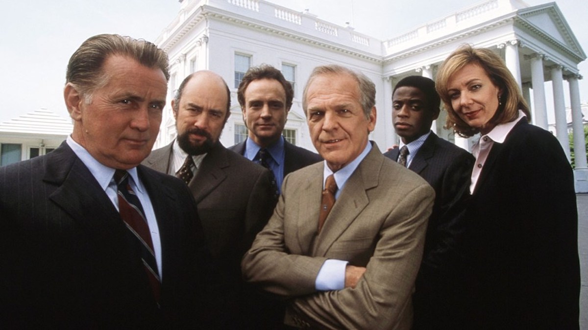 Una scena di West Wing