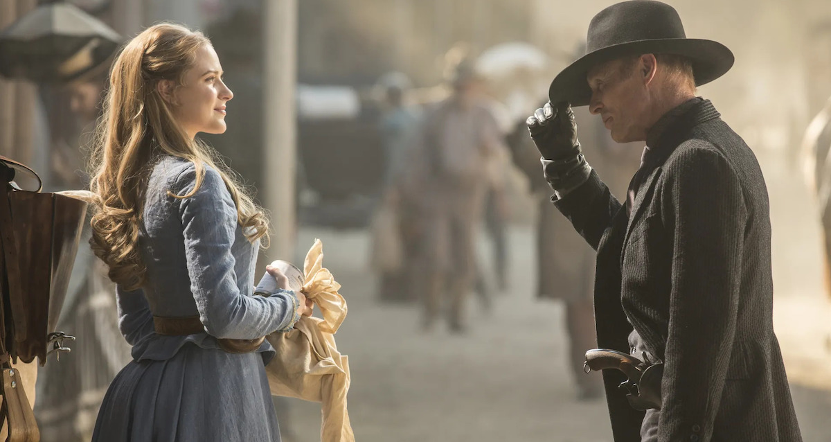 Una scena di Westworld