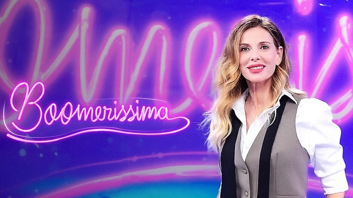 Alessia Marcuzzi, conduttrice e autrice di Boomerissima