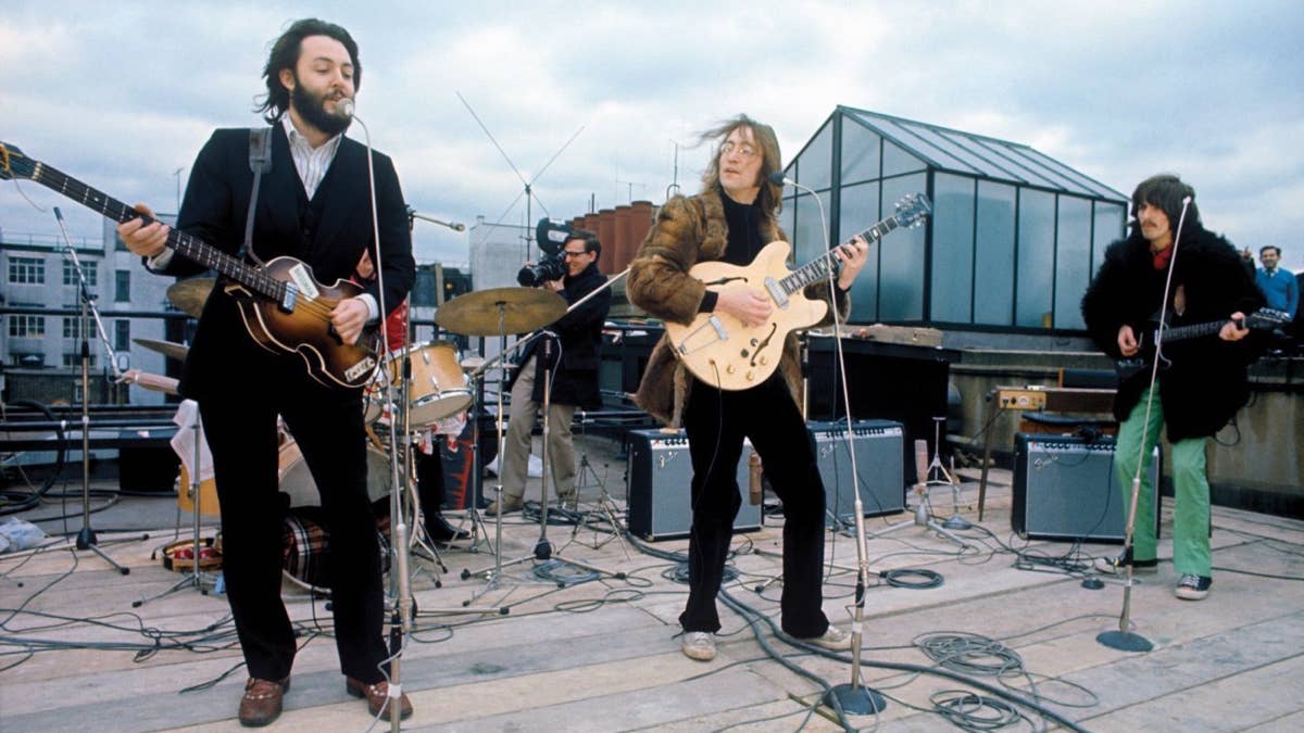 Una scena di The Beatles: Get Back di Peter Jackson