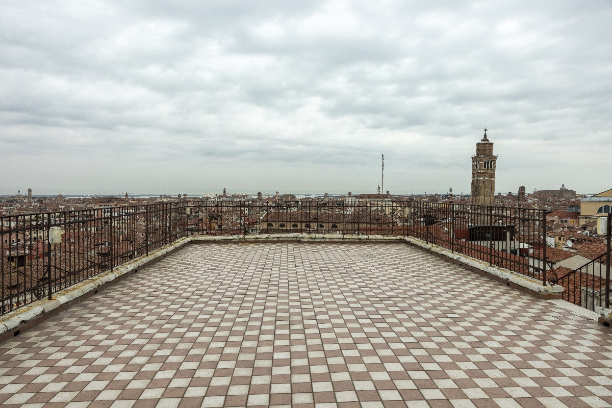 Venezia, terrazza del Conservatorio di musica Benedetto Marcello - Foto di Andrea Gilardi