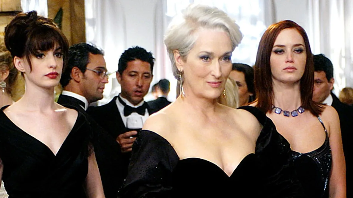 Meryl Streep e Anne Hathaway in una scena di Il Diavolo veste Prada