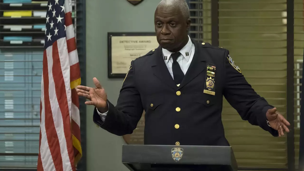 Andre Braugher in una scena di Brooklyn Nine-Nine