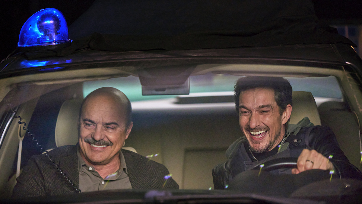 Luca Zingaretti e Alessandro Tiberi in una scena di No Activity