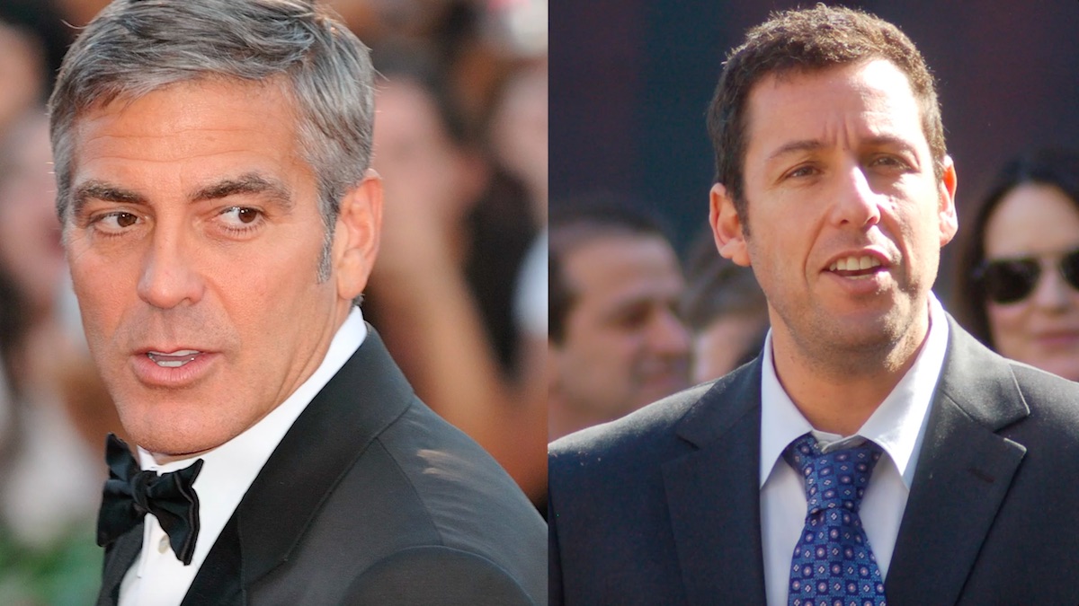 George Clooney e Adam Sandler