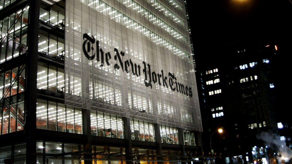 La sede del New York Times a New York
