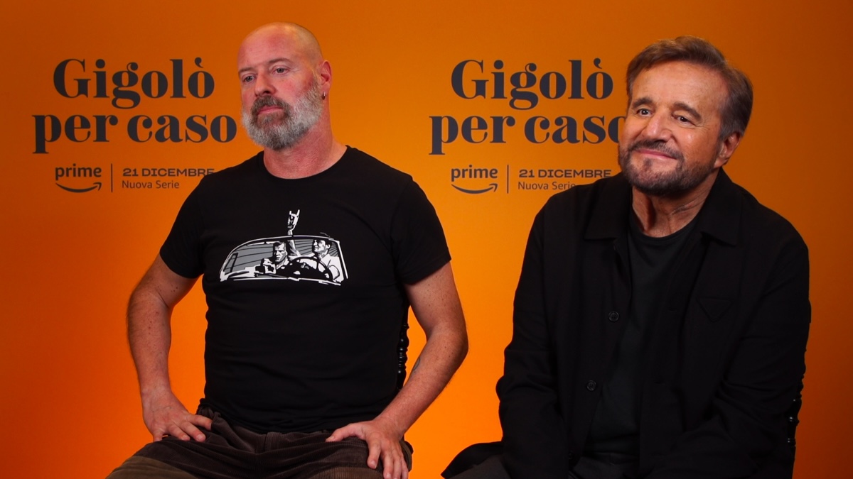 Pietro Sermonti e Christian De Sica, protagonisti di Gigolò per caso