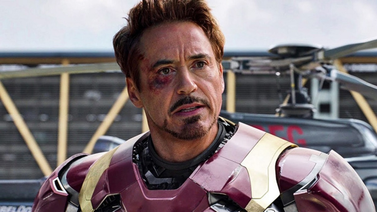 Robert Downey Jr. nelle vesti di Iron Man