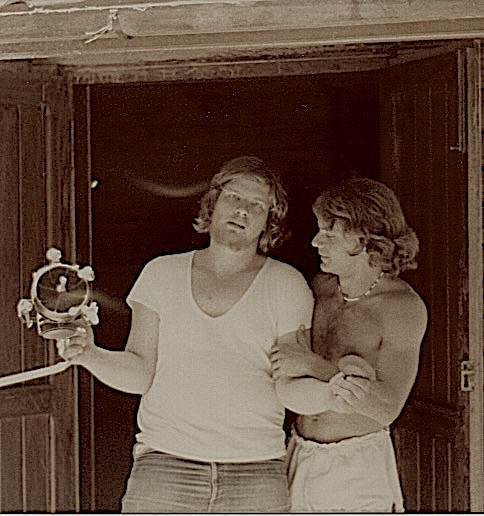 Carlo Mazzacurati ed Enzo Monteleone nel 1979 a Padova